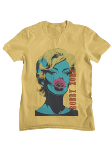 Vintage Vixen- Yellow unisex graphic tee