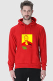 Steve- Unisex Hoodie in Red - Robby Zora Design Studio