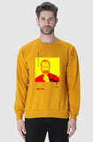 Steve- Unisex Sweatshirt- Mustard Yellow - Robby Zora Design Studio
